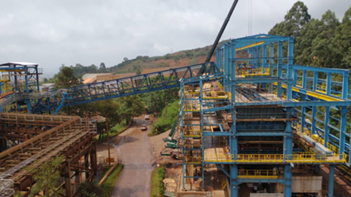 Sistema de Rebritagem de Granulado da Planta Central