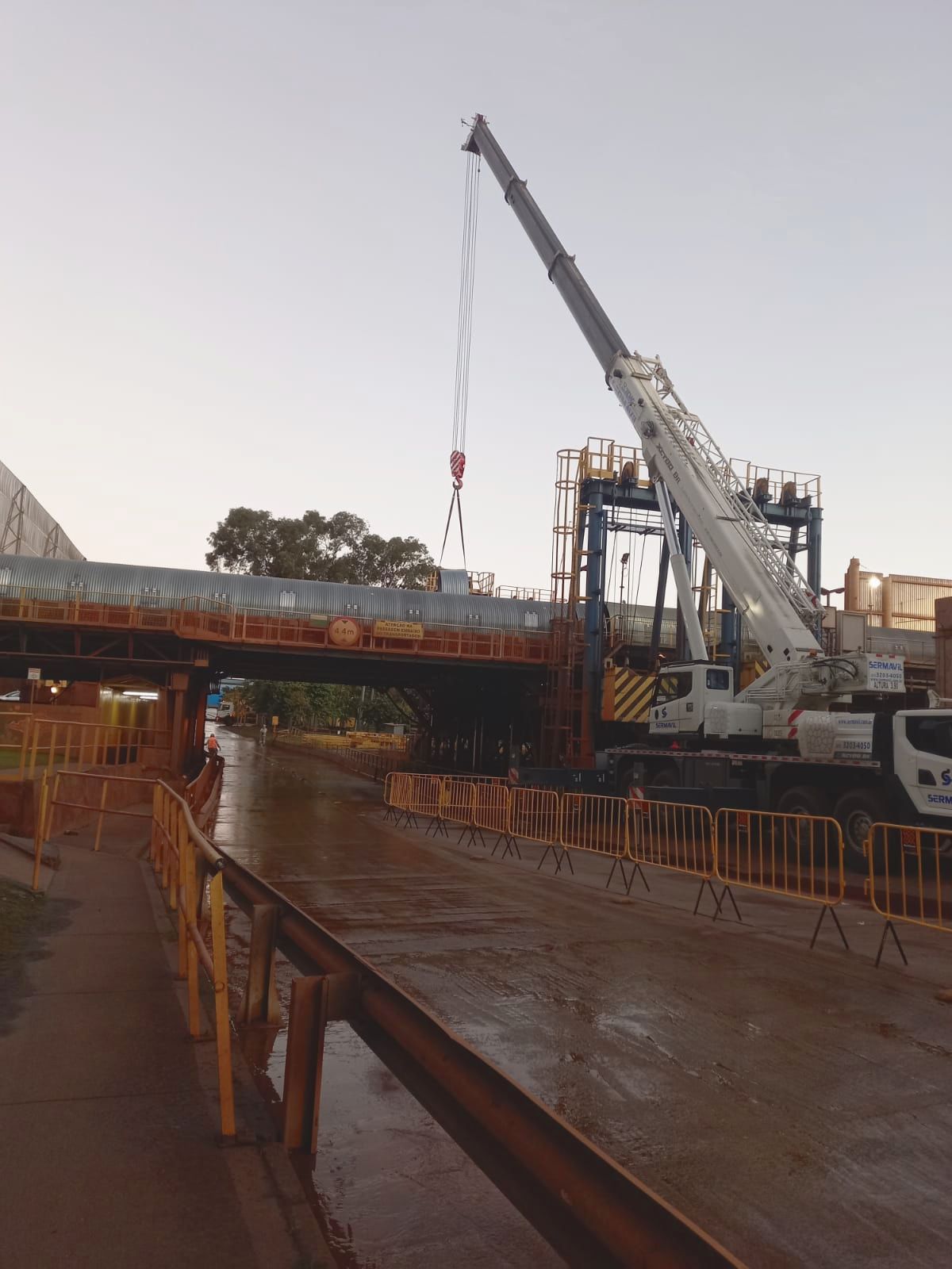 Evolução das Obras da Montagem CAPOTEX